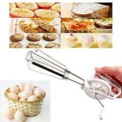 Manual Hand Whisk Egg Beater Blender Blender Stainless Steel -Smart Home Appliance Store 98092660 3