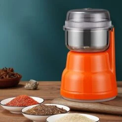 Electric Coffee Grinder Beans Spices Blender Grains Machine Kitchen Multifunctional Coffee Chopper B -Smart Home Appliance Store 98092677 4
