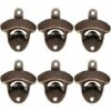 Set Of 6 Rustic Beer Bottles Wall Mounted With Fixing Screws For Chencafe Bar -Smart Home Appliance Store 99032049 1