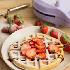 Waffle Maker, Mini Electric Waffle Maker Stainless Steel, Non-Stick Coating, Non-Slip Feet For Home Breakfast, Lunch, Or Personal Snacks -Smart Home Appliance Store 99555907 4