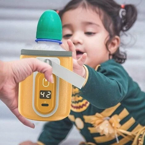Portable USB Bottle Warmer For Breastmilk, Fast Charging And Precise Warming Of Bottle Warmers For Cars And Travel, Automatic Insulated Bottle Warmer For 4 Portable USB Bottle Warmer For Breastmilk, Fast Charging And Precise Warming Of Bottle Warmers For Cars And Travel, Automatic Insulated Bottle Warmer For - Image 2