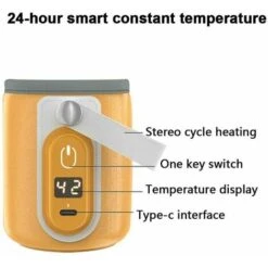 Portable USB Bottle Warmer For Breastmilk, Fast Charging And Precise Warming Of Bottle Warmers For Cars And Travel, Automatic Insulated Bottle Warmer For 8 Portable USB Bottle Warmer For Breastmilk, Fast Charging And Precise Warming Of Bottle Warmers For Cars And Travel, Automatic Insulated Bottle Warmer For -Smart Home Appliance Store 99573910 3